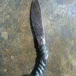 Railroad Spike Knife